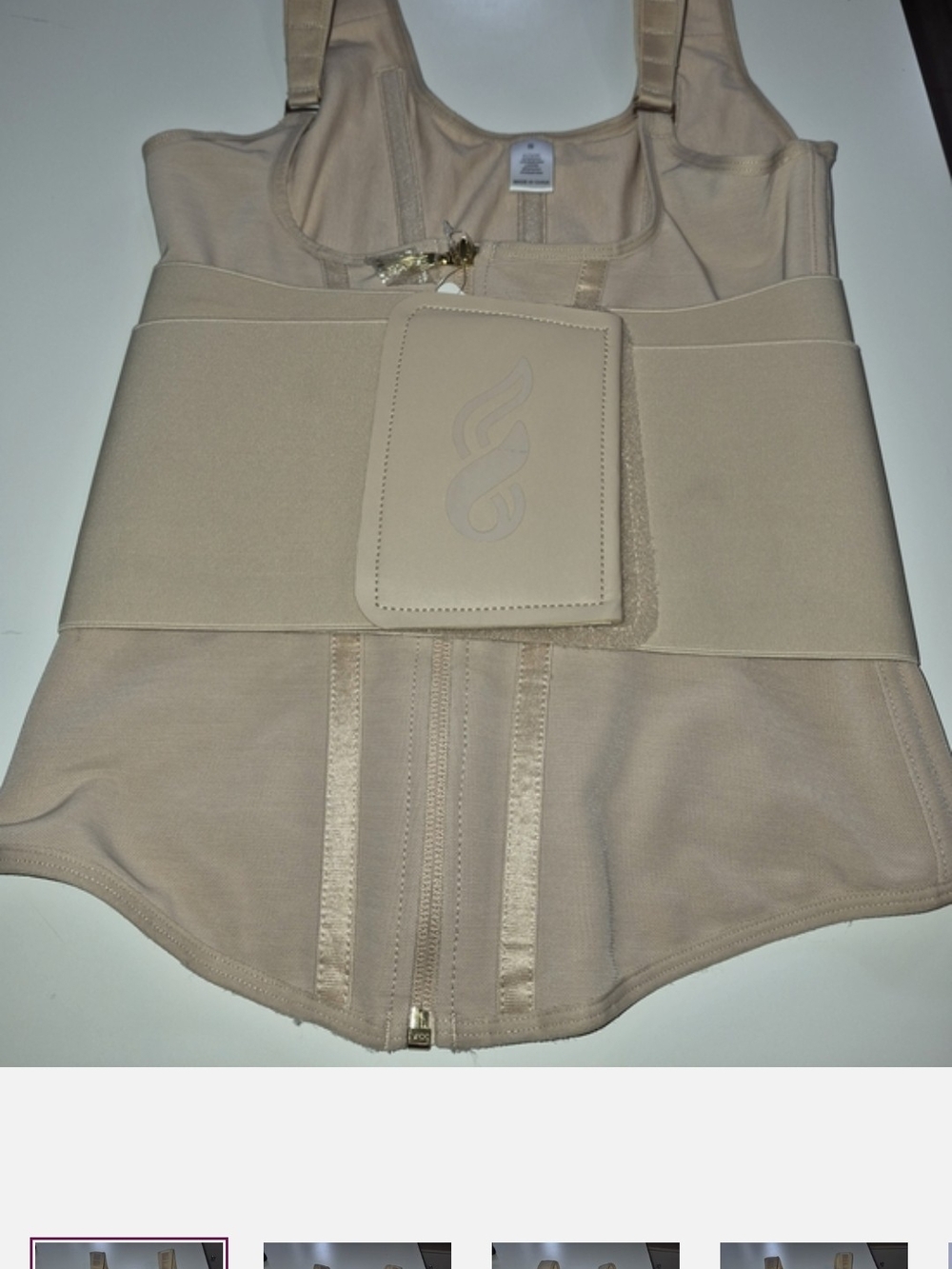 Shapewear Waist Trainer Vest in Nude